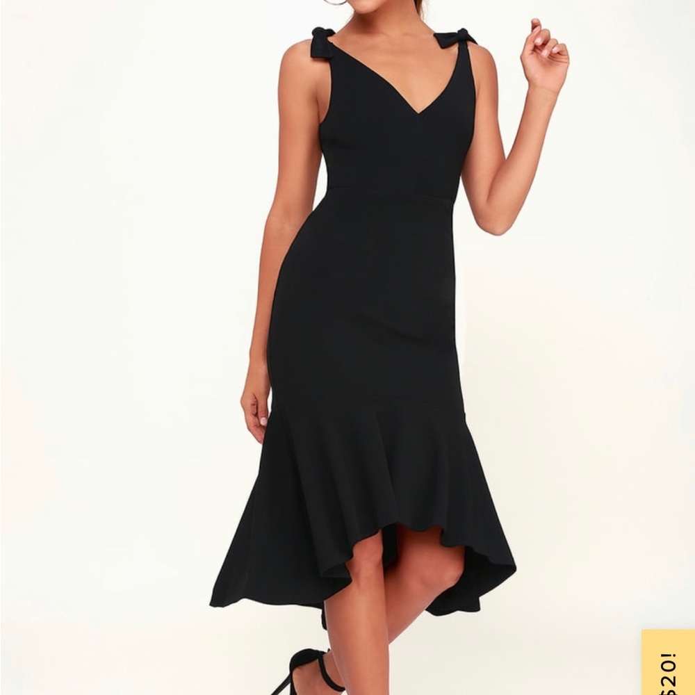 Lulus black dress